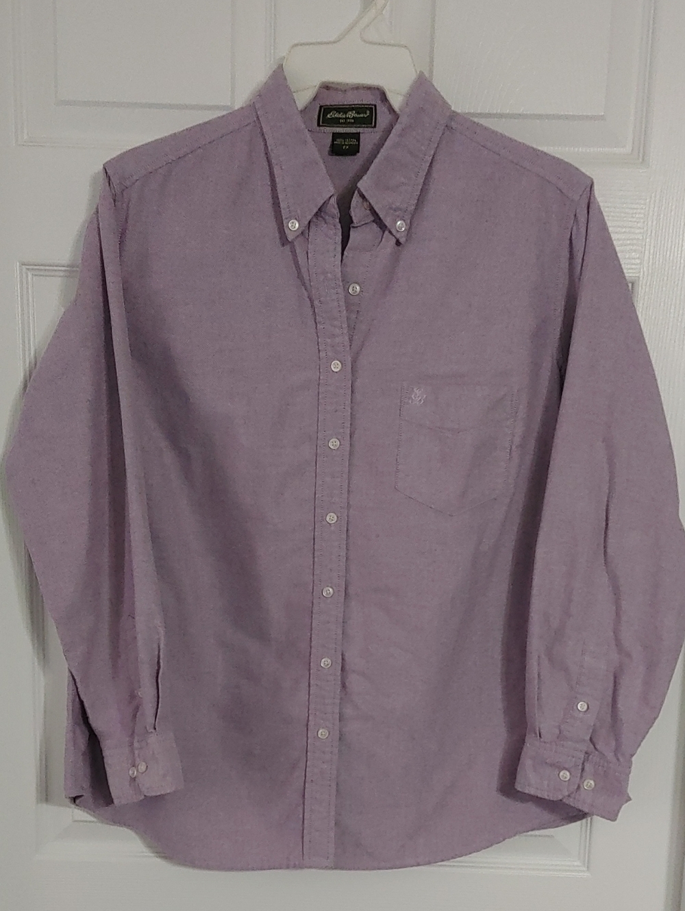 Eddie Bauer Women's 2X Button-Down Oxford Shirt 100% Baumwolle